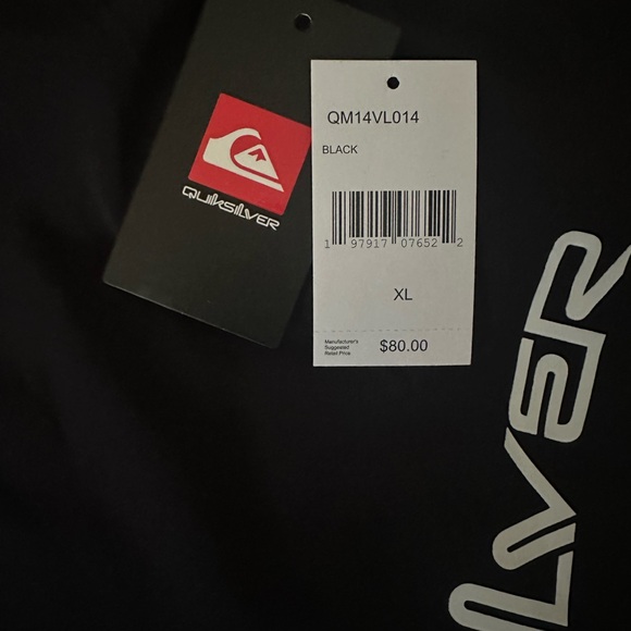 Quiksilver Volley Shorts with a Mesh Brief Black size XL - Picture 4 of 6